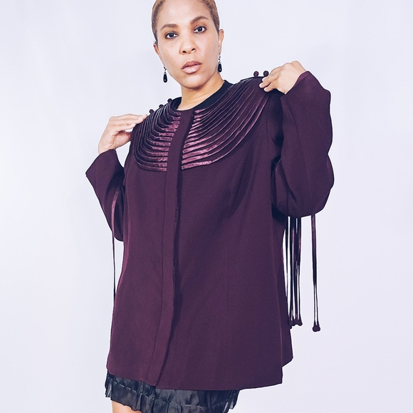 Fringe Suit Jacket - Picture 4 of 11